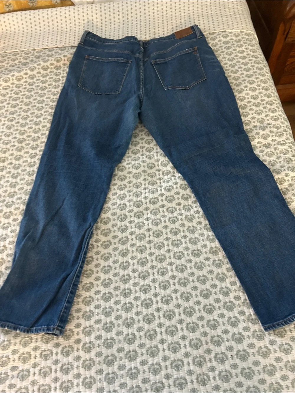 Classic Blue Women's Straight-Leg Jeans - Picture 6 of 6